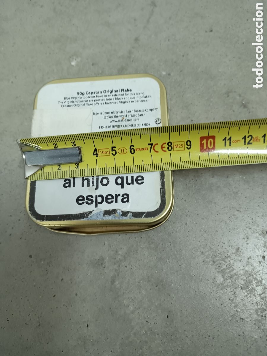 Paquetes de tabaco: CAPSTAN - CAJA DE TABACO DE PIPA - VAC&Iacute;A - Foto 3
