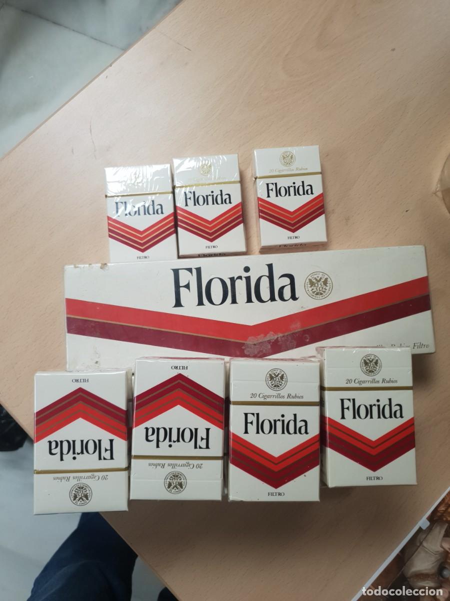 Paquetes de tabaco: Lote paquetes tabaco florida sin abrir 33 paquetes mas carton total 43 unidades