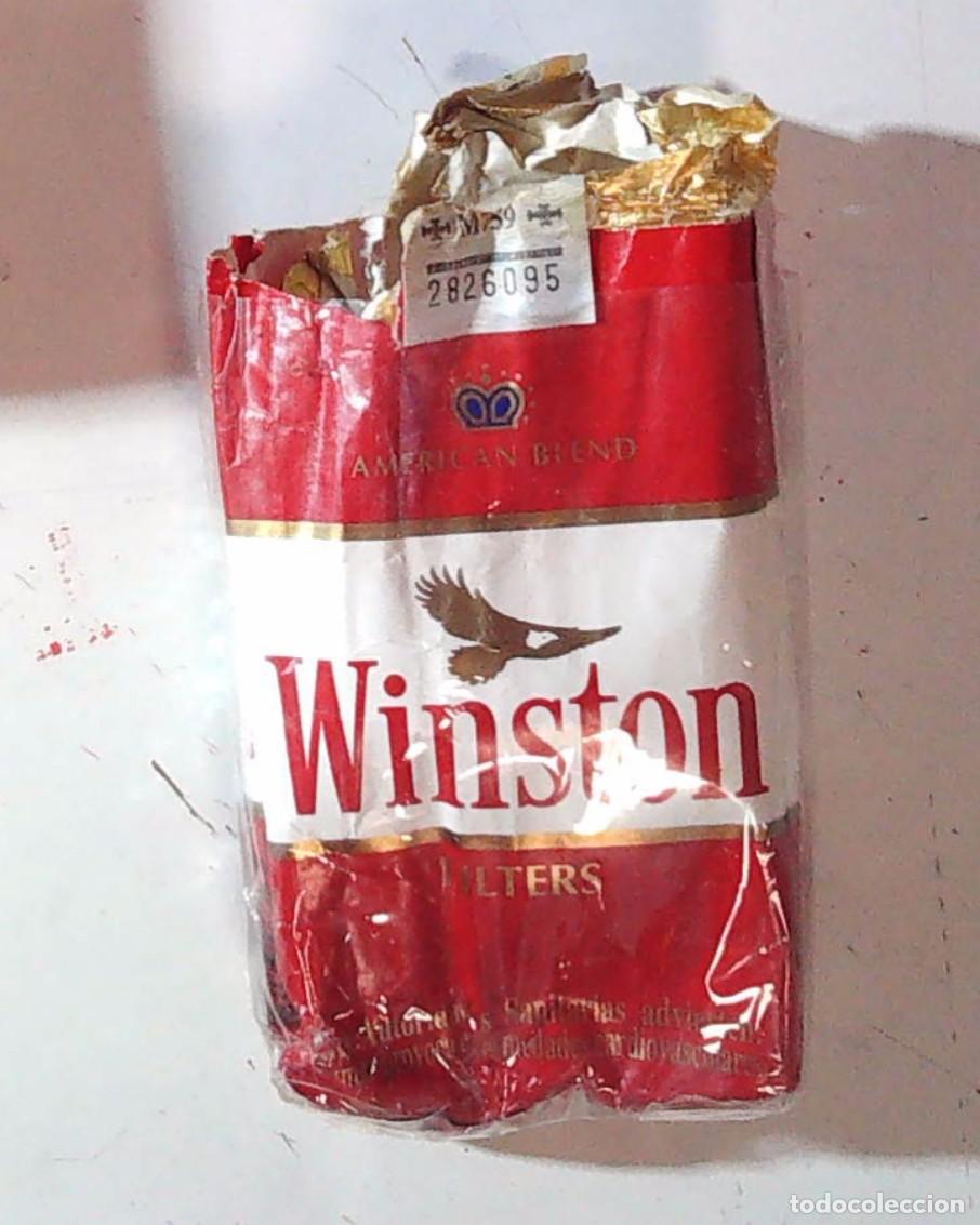 Paquetes de tabaco: WINSTON PAQUETE VINTAGE SIN ADVERTENCIAS SANITARIAS ESPA&Ntilde;A TABACO