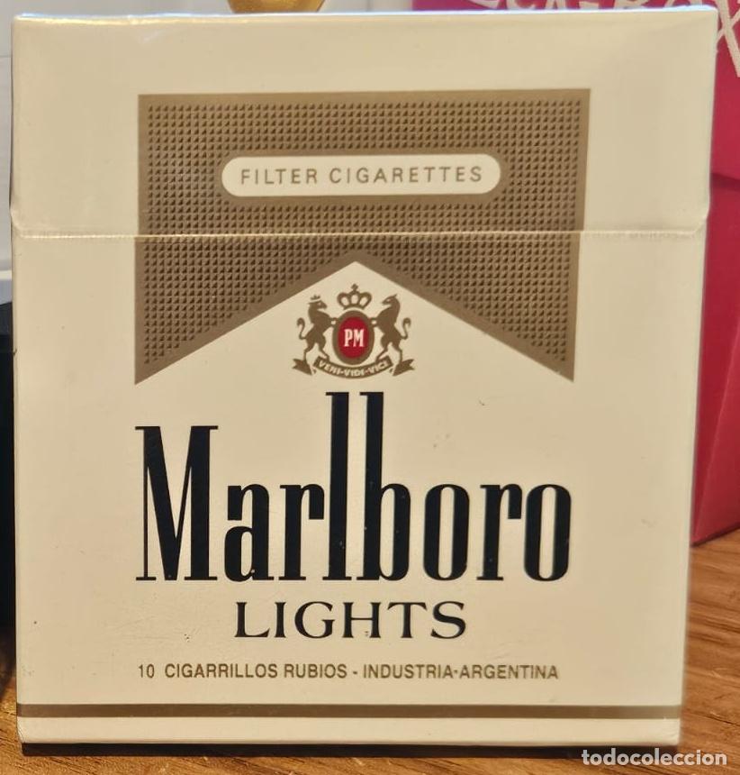 Paquetes de tabaco: marlboro 10 cerrado par coleccion de Argentina