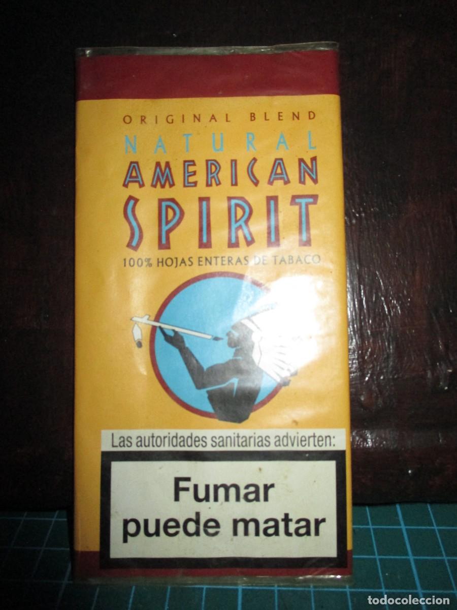 Ma&ccedil;os de tabaco: 812- Lote 3 Cajetillas Vac&iacute;as Natural American Spirit Original Blend - Excelente Estado