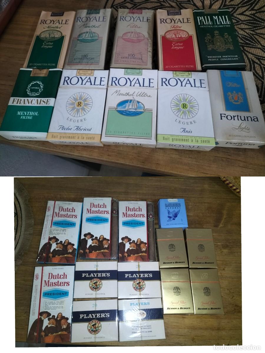 Paquetes de tabaco: Lote paquetes tabaco
