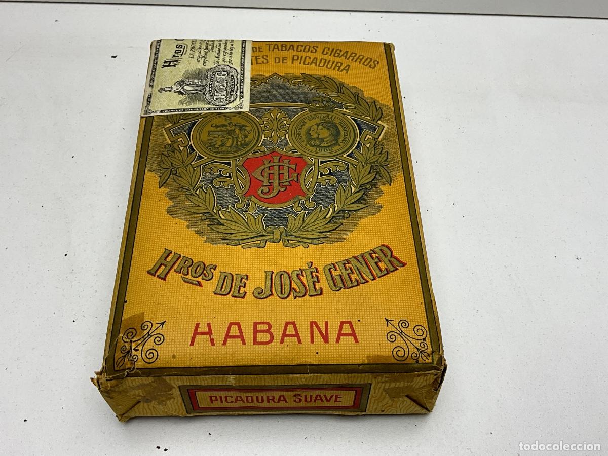 Paquetes de tabaco: ANTIGUO PAQUETE DE PICADURA HOYO DE MONTEREY - HROS. DE JOS&Eacute; GENER - HABANA