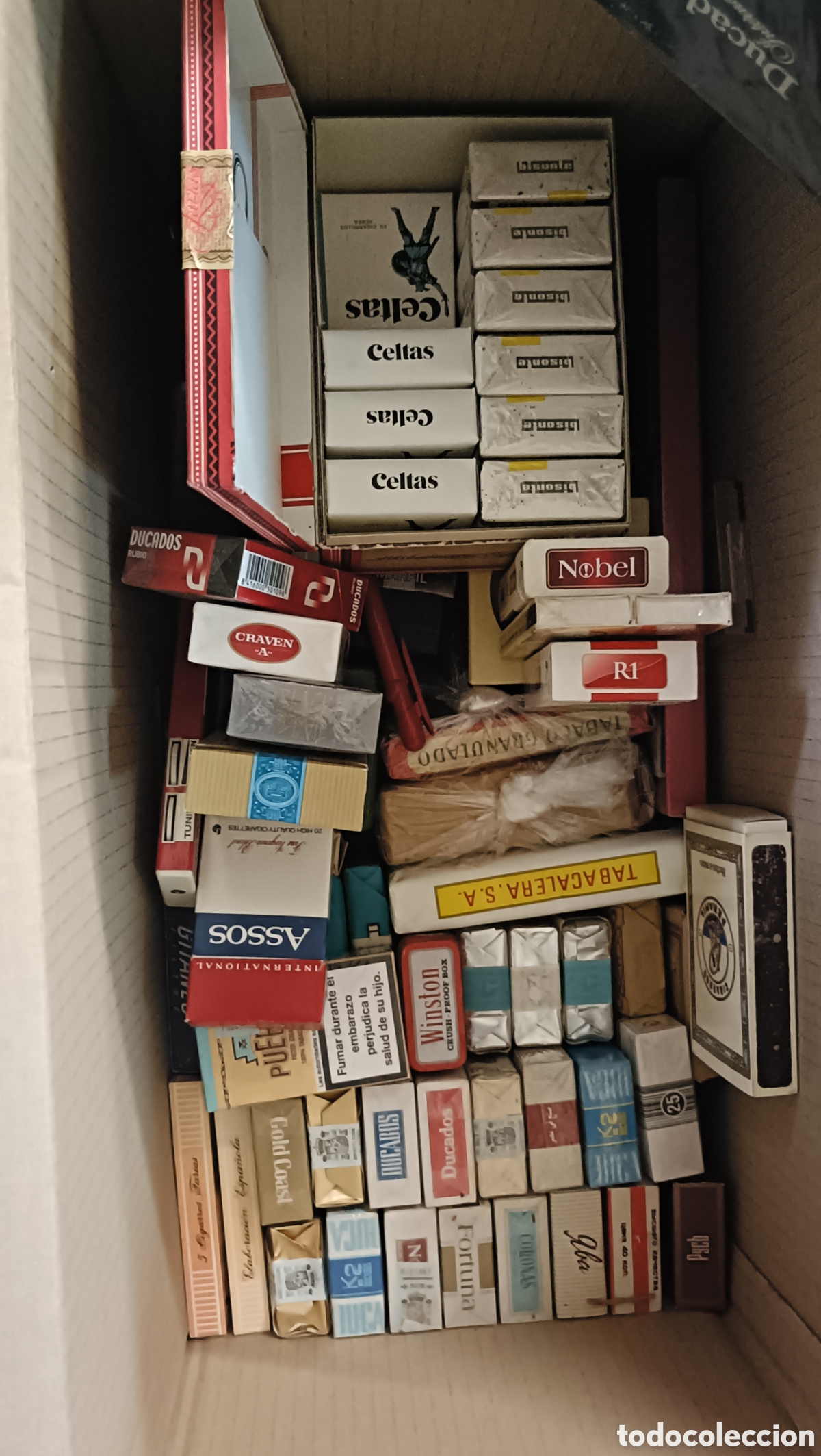 Paquetes de tabaco: Coleccion paquetes de cigarrillos diversos