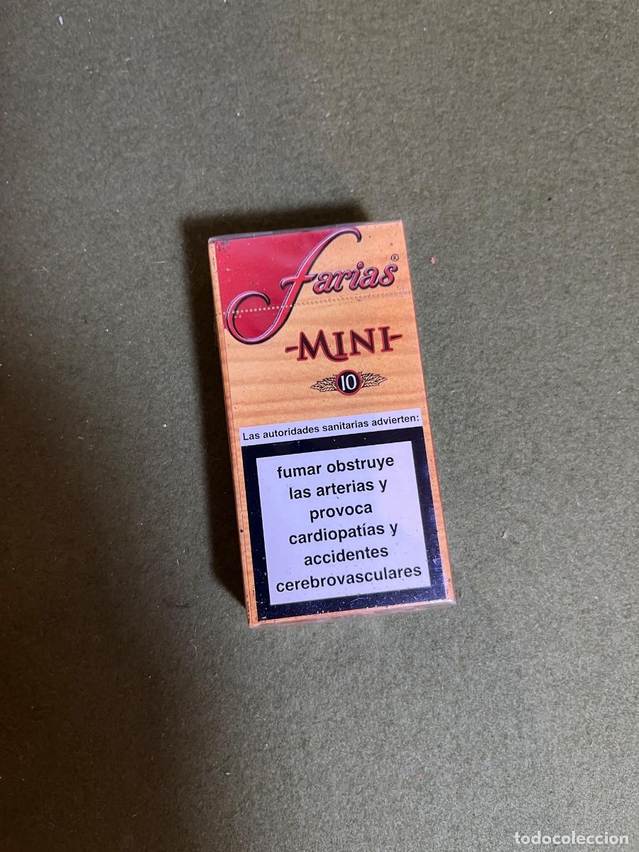 Paquetes de tabaco: Cajetilla Farias Mini 10 puritos original | Altadis Tabacalera | Paquete vintage de colecci&oacute;n