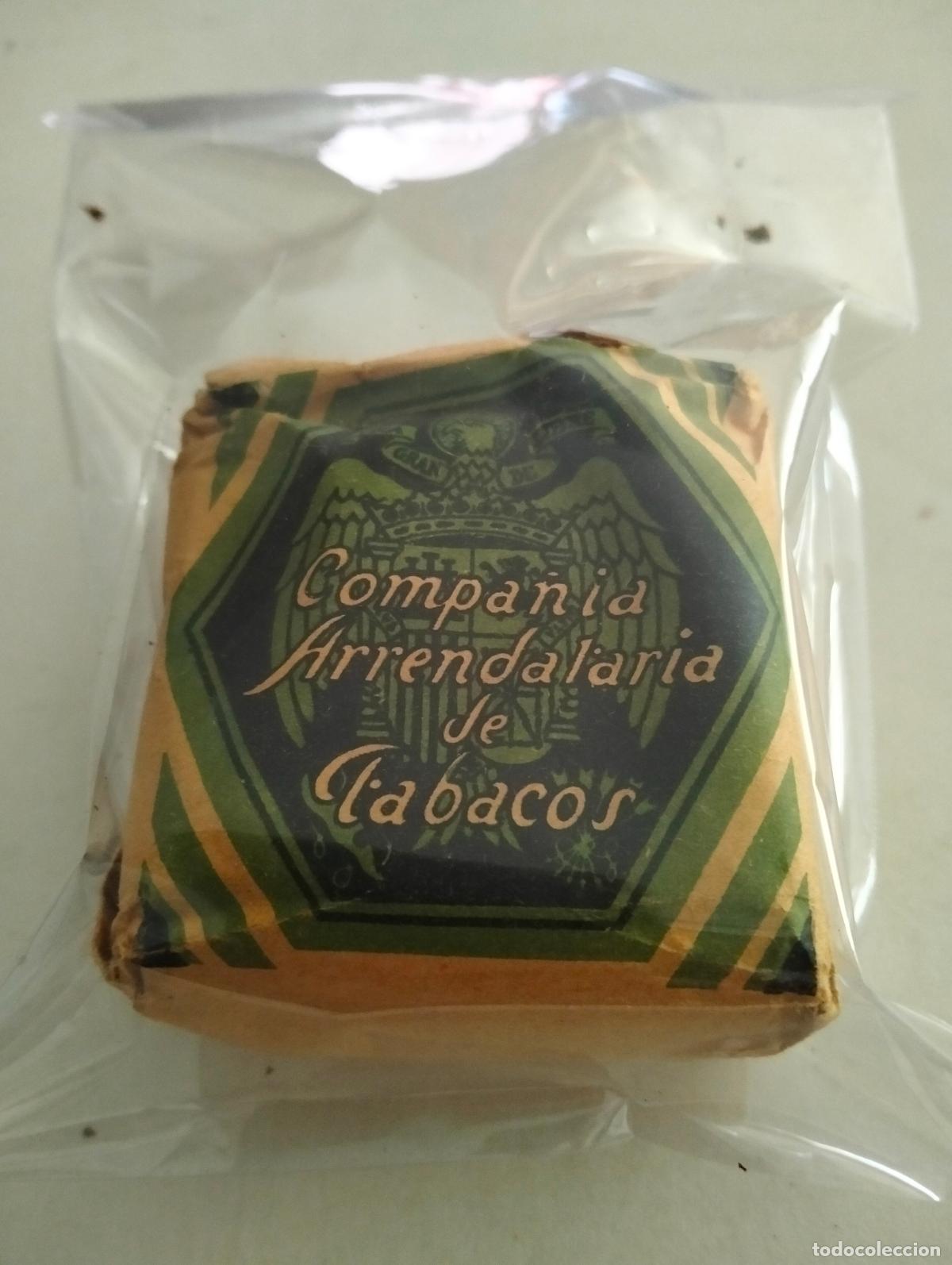 Paquetes de tabaco: PAQUETE DE TABACO, COMPA&Ntilde;IA ARRENDATARIA DE TABACOS, PICADO FINO SUPERIOR, 50 GRAMOS,