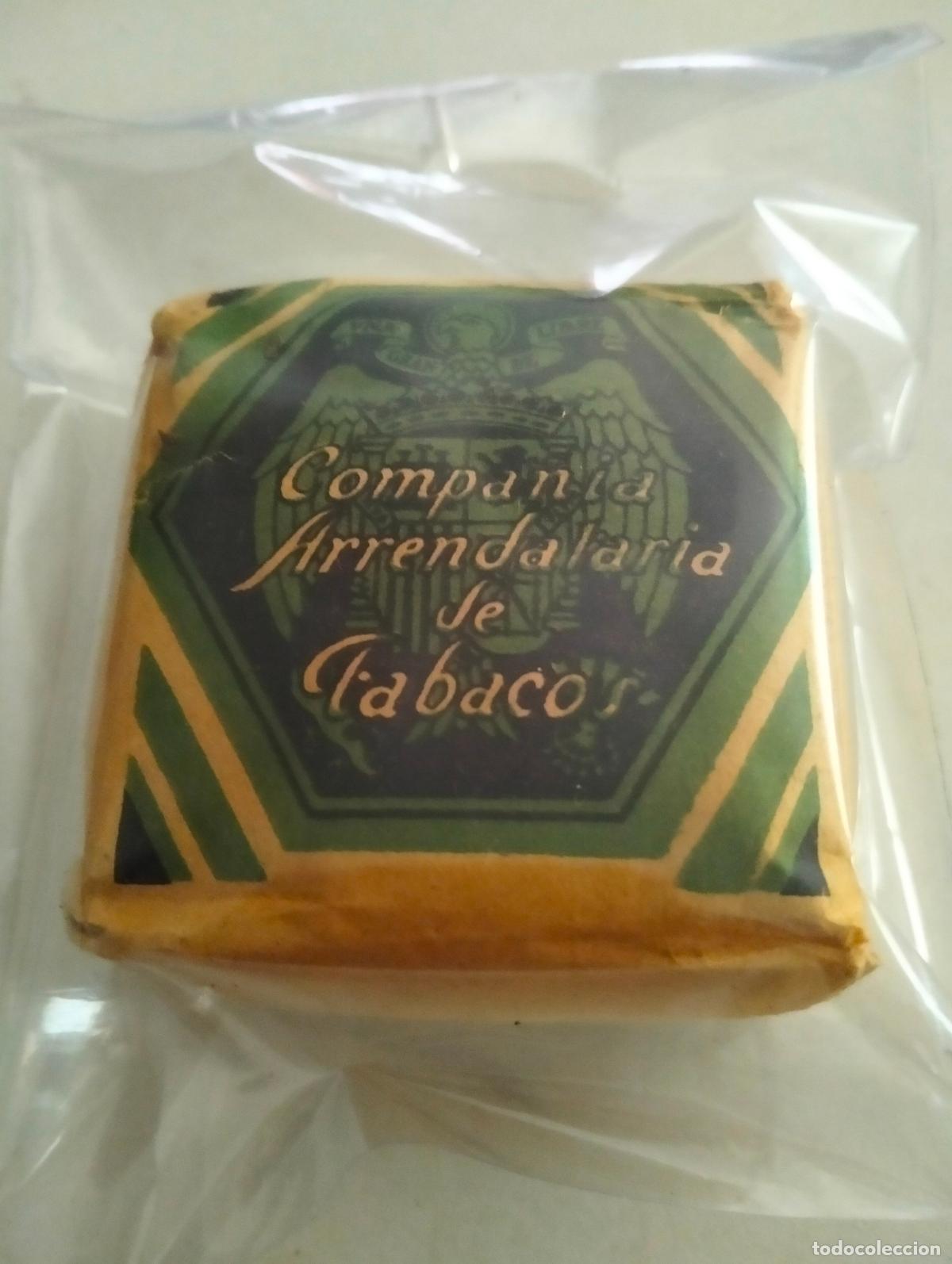 Paquetes de tabaco: PAQUETE DE TABACO, COMPA&Ntilde;IA ARRENDATARIA DE TABACOS, PICADO FINO SUPERIOR, 50 GRAMOS,