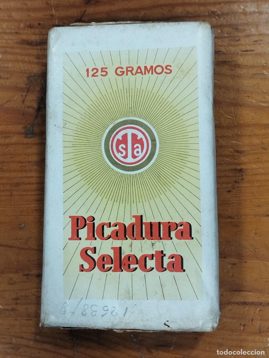 Paquetes de tabaco: PICADURA SELECTA TABACALERA S.A. PAQUETE 125grs. SIN ABRIR.