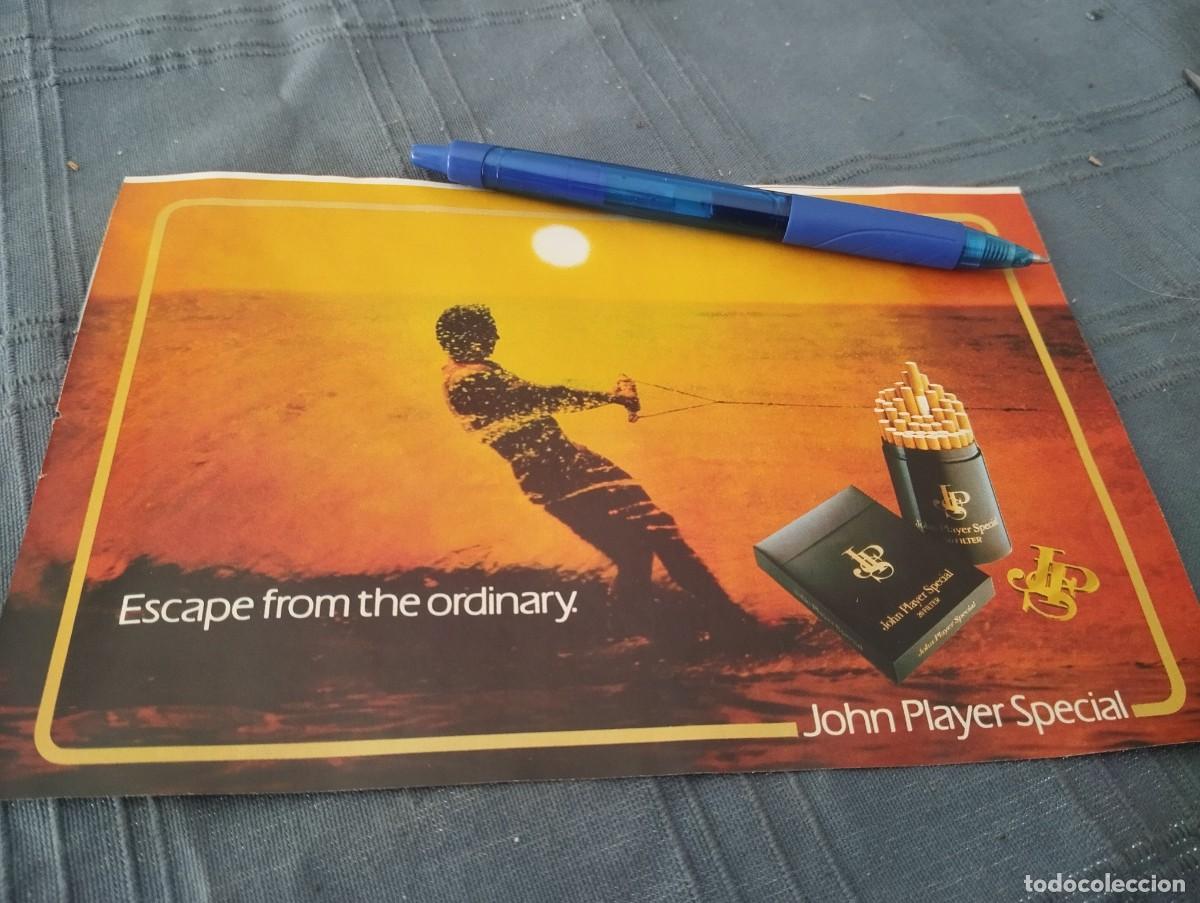 Paquetes de tabaco: TABACO JOHN PLAYER SPECIAL ANUNCIO PUBLICIDAD REVISTA 1983
