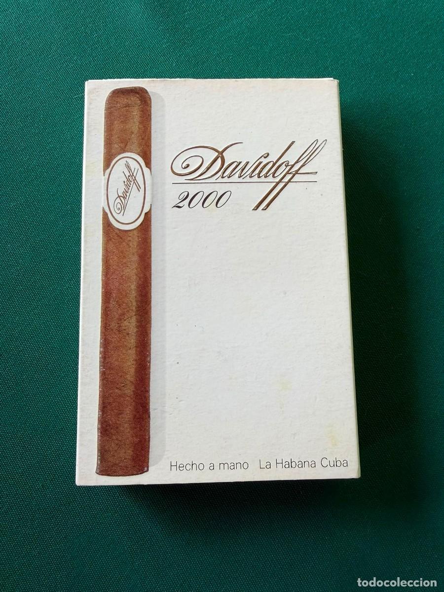 Paquetes de tabaco: Davidoff cubani 2000 epoca Cuba tabaco petaca con 5 sigari Marevas (42&rdquo; x 129 mm)
