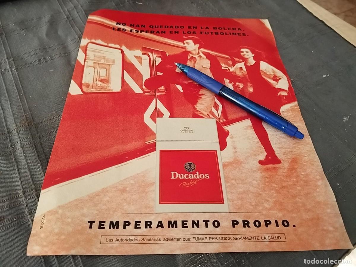 Paquetes de tabaco: TABACO DUCADOS ANUNCIO PUBLICIDAD REVISTA 1992 BONITO PARA ENMARCAR