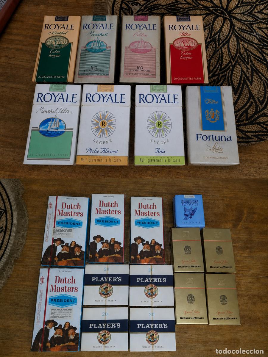Paquets de cigarettes: Lote paquetes tabaco