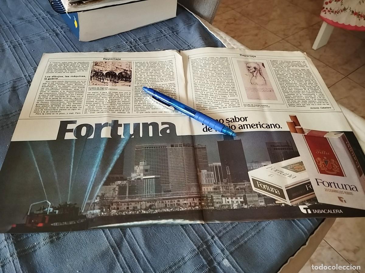 Paquetes de tabaco: TABACO FORTUNA ANUNCIO PUBLICIDAD REVISTA