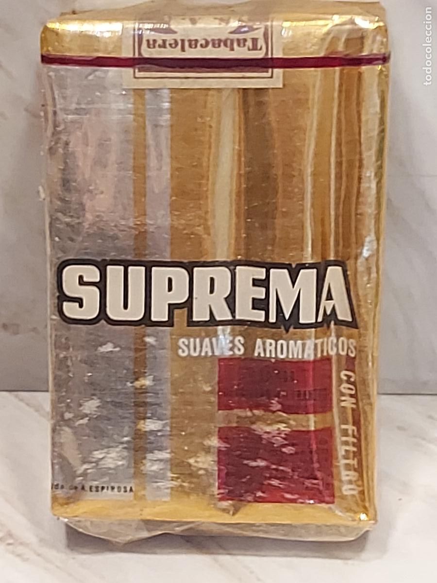 Paquetes de tabaco: SUPREMA | SUAVES AROM&Aacute;TICOS | CON FILTRO | EXTRA | PRECINTADO | ISLAS CANARIAS