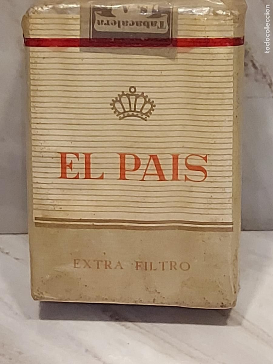 Paquetes de tabaco: EL PA&Iacute;S | EXTRA FILTRO | TABACALERA | PAQUETE PRECINTADO | CIGARRILLOS | ISLAS CANARIAS