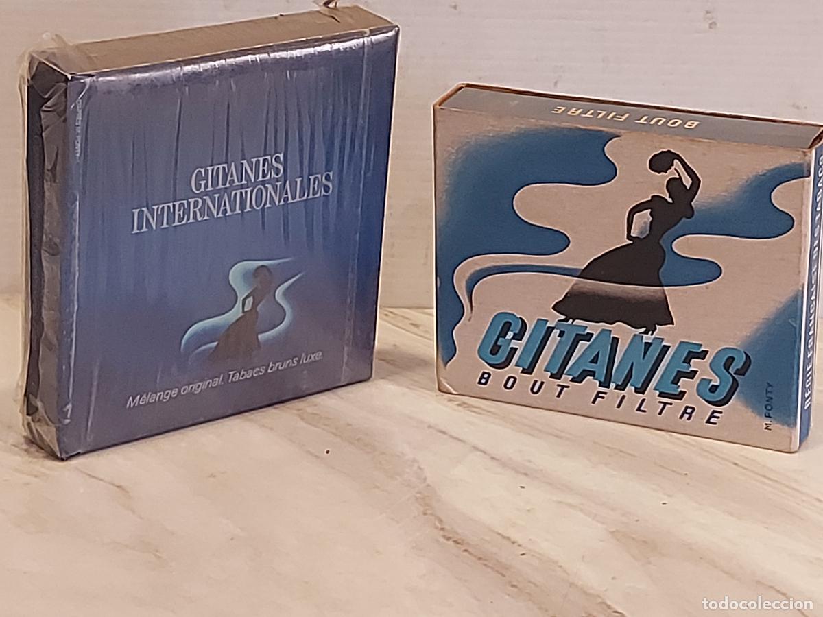 Paquetes de tabaco: LOTE 2 ANTIGUAS CAJETILLAS DE TABACO | GITANES BOUT FILTRE + GITANES INTERNATIONALES | FRANCIA