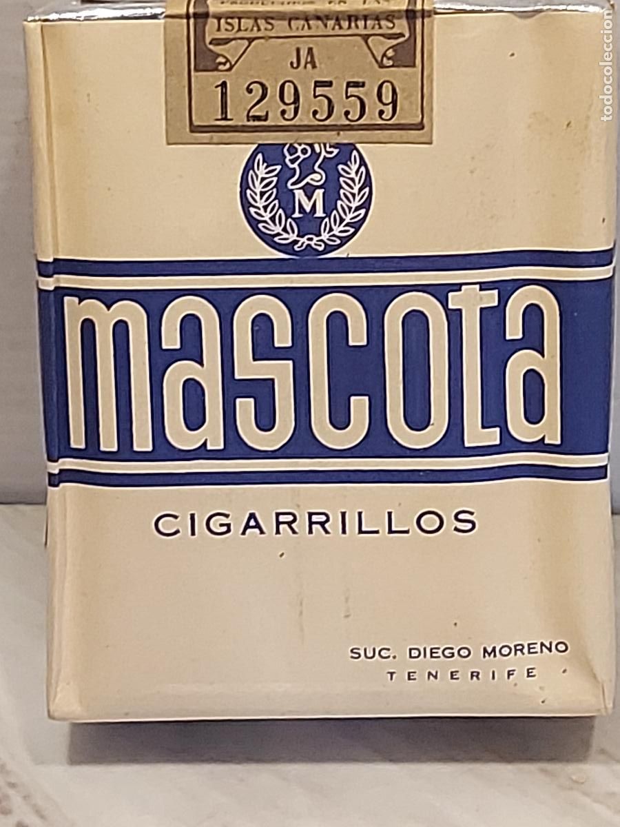 Paquetes de tabaco: MASCOTA 20 CIGARILLOS | PAQUETE ANTIGUO TENERIFE | SIN ABRIR | PRECINTO INTACTO