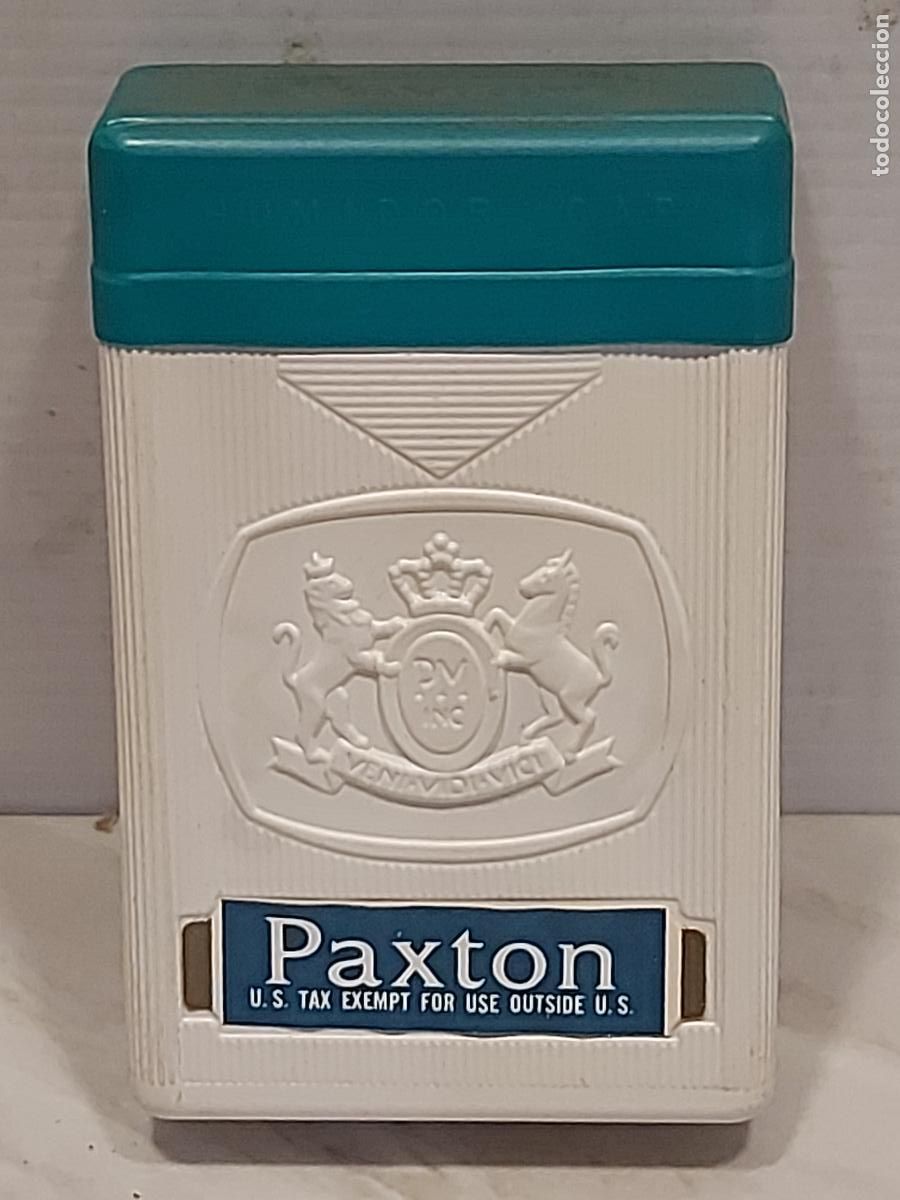 Paquetes de tabaco: PAXTON MENTHOL FILTERS | CAJETILLA R&Iacute;GIDA DE PL&Aacute;STICO | SIN ABRIR