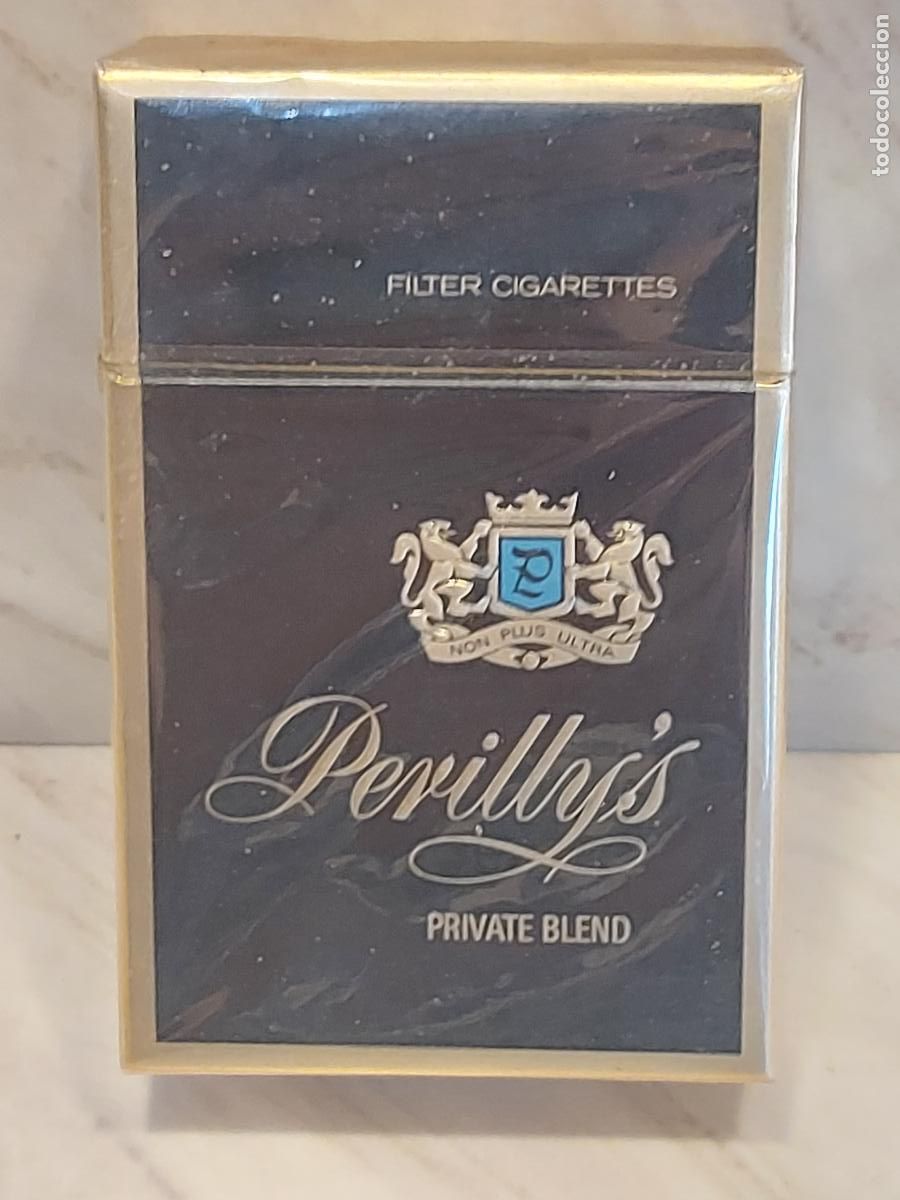 Paquetes de tabaco: PERILLY&rsquo;S PRIVATE BLEND | ANTIGUA CAJETILLA INGLESA | PRECINTADA SIN ABRIR