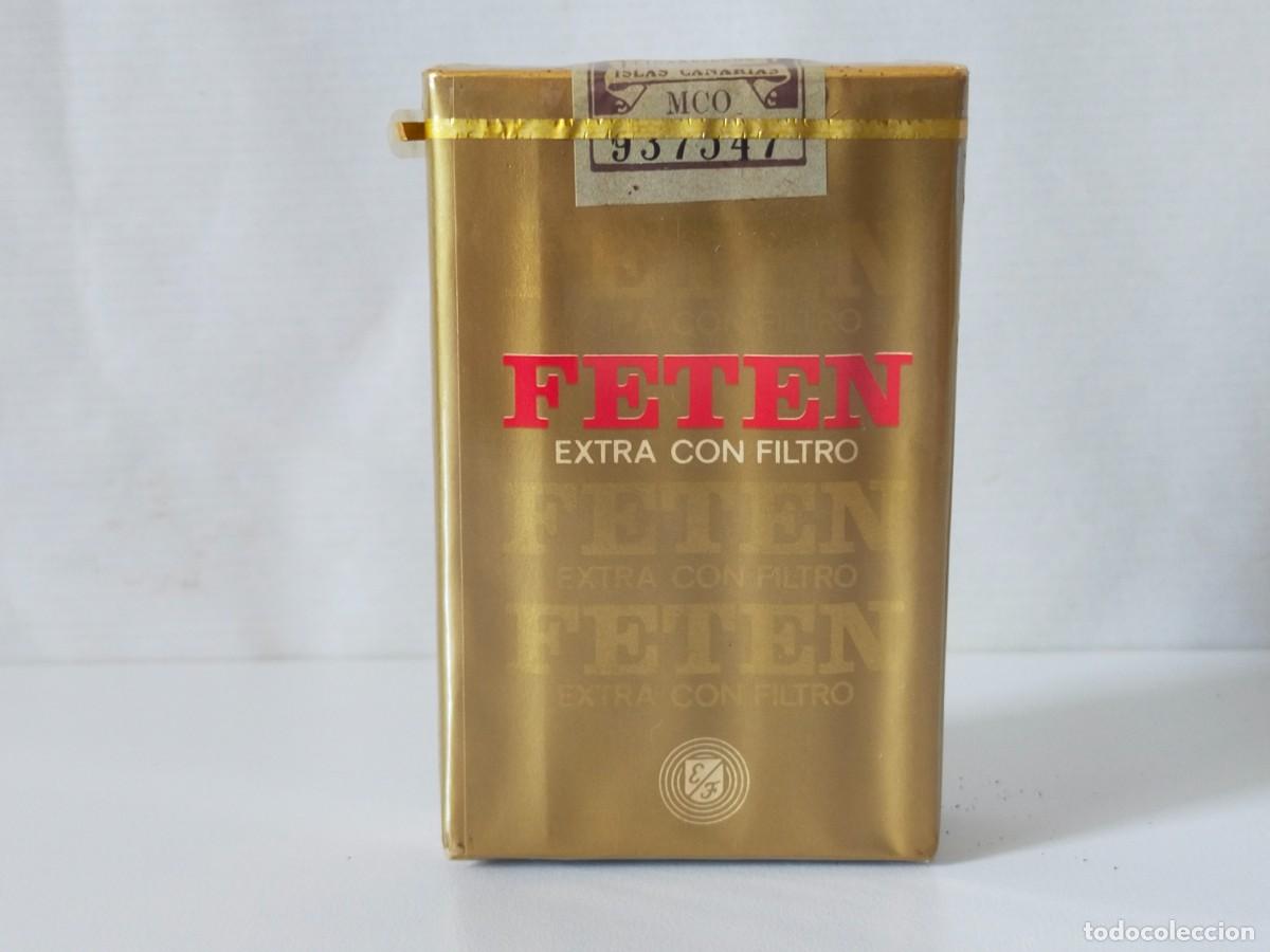 Paquetes de tabaco: Paquete de Tabaco Precintado: FETEN Extra con Filtro ---- Cigarrillos (Islas Canarias)