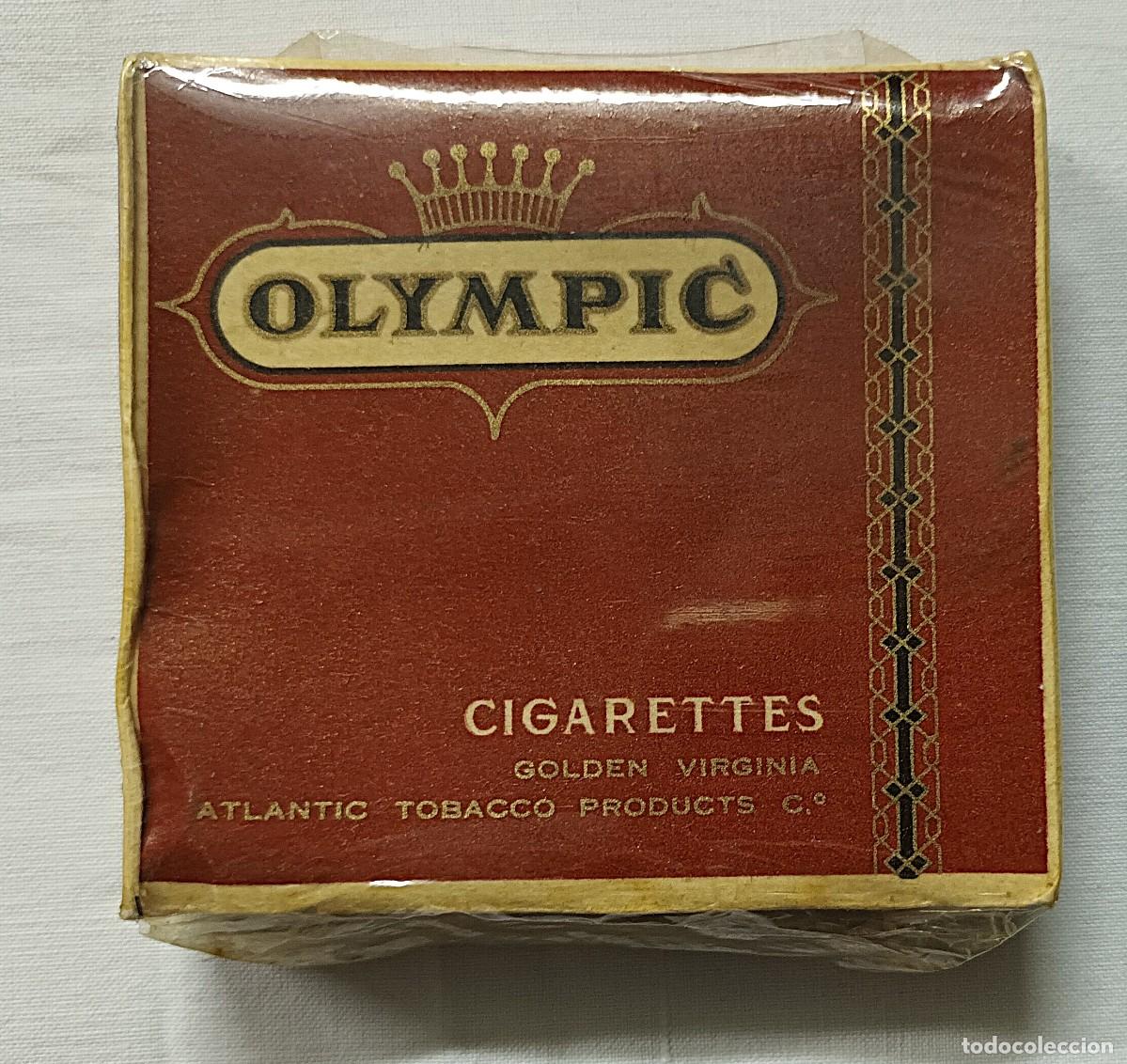 Paquetes de tabaco: ANTIGUO PAQUETE CIGARRILLOS OLYMPIC -PRECINTADO-