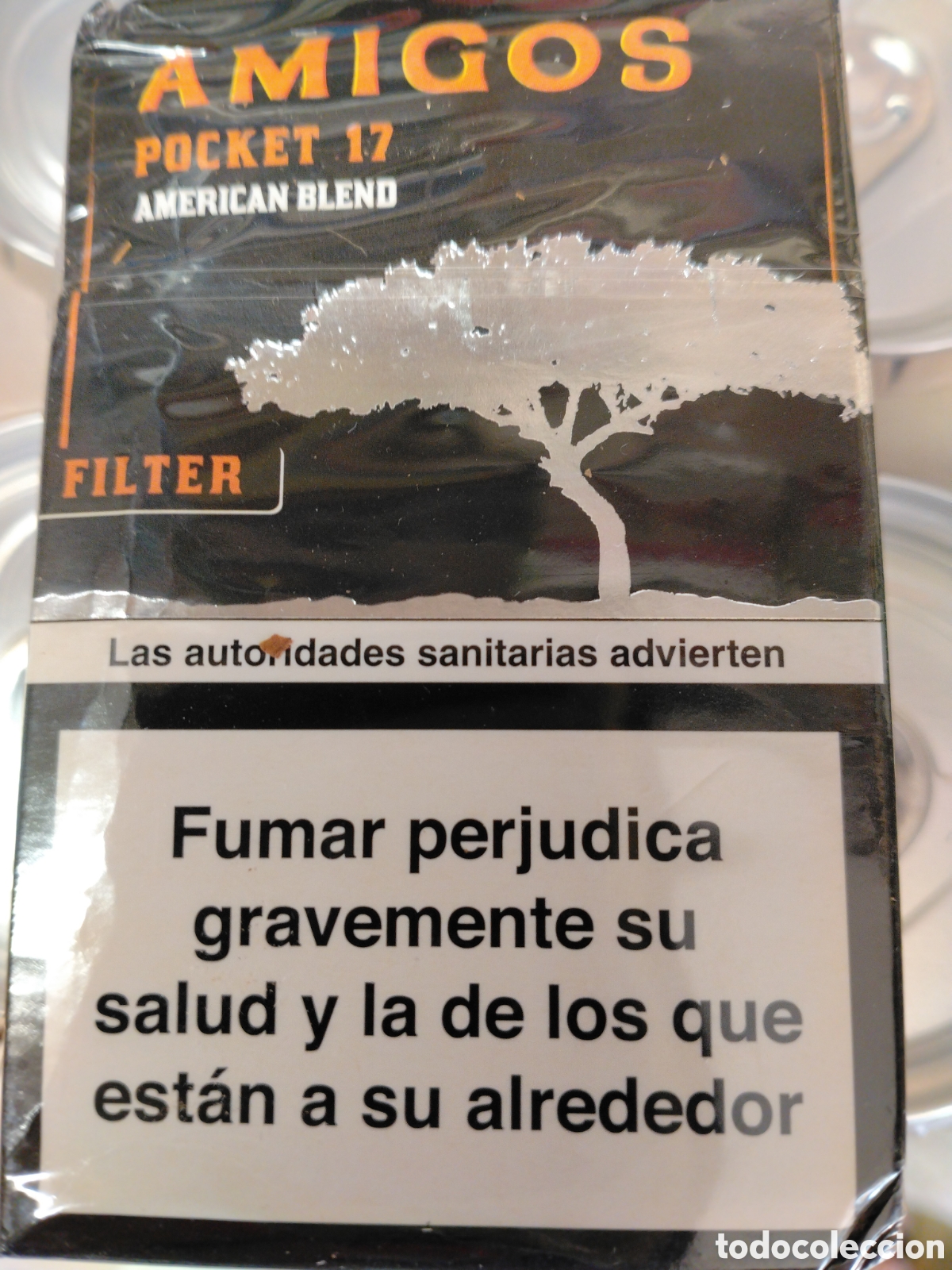 Paquetes de tabaco: AMIGOS POCKET 17 - CAPA NATURAL - CAJA CON 17 CIGARRITOS - PRECINTADO.