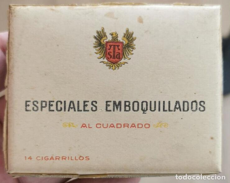 Paquetes de tabaco: ANTIGUA CAJITA PAQUETE TABACO CIGARRILLOS ESPECIALES VACIA