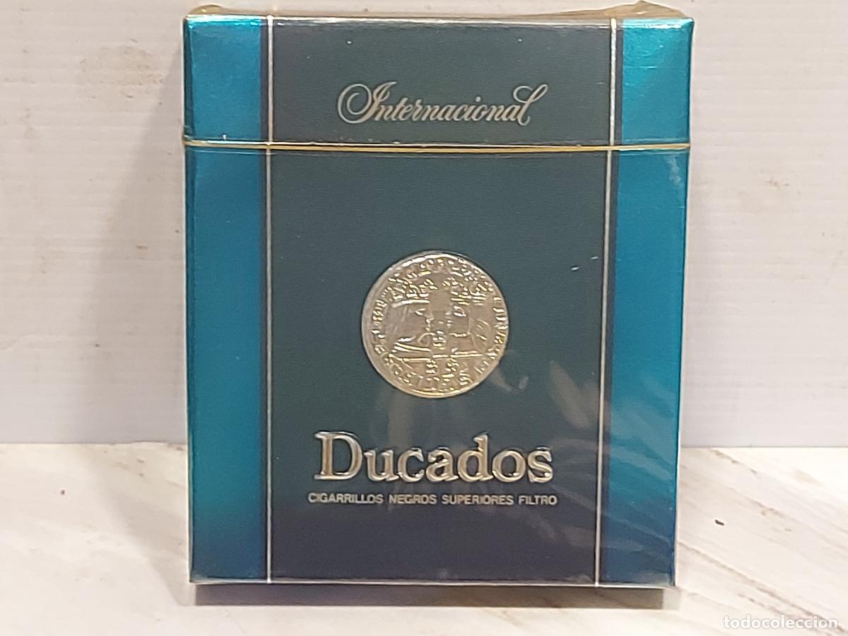 Paquetes de tabaco: DUCADOS INTERNACIONAL | 20 CIGARRILLOS NEGROS FILTRO | PRECINTADA | SIN ABRIR | TABACALERA