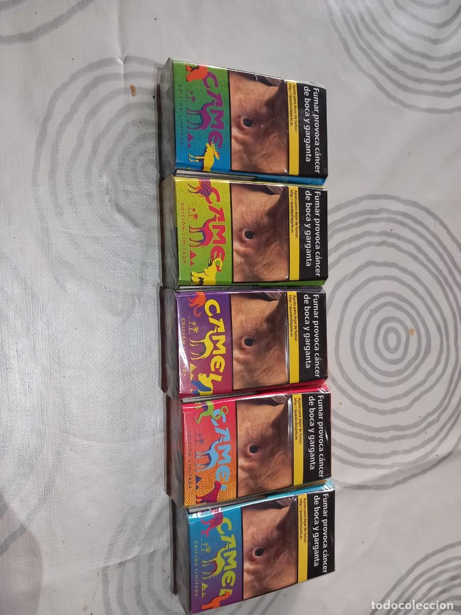 Paquetes de tabaco: Cajetillas camel edicion limitada islas Canarias