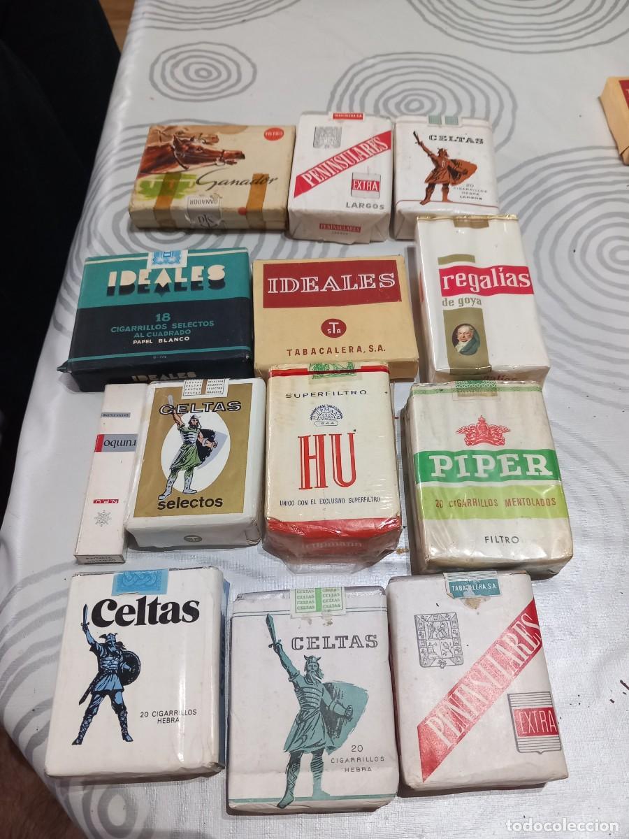 Paquetes de tabaco: Lote de cajetillas llenas