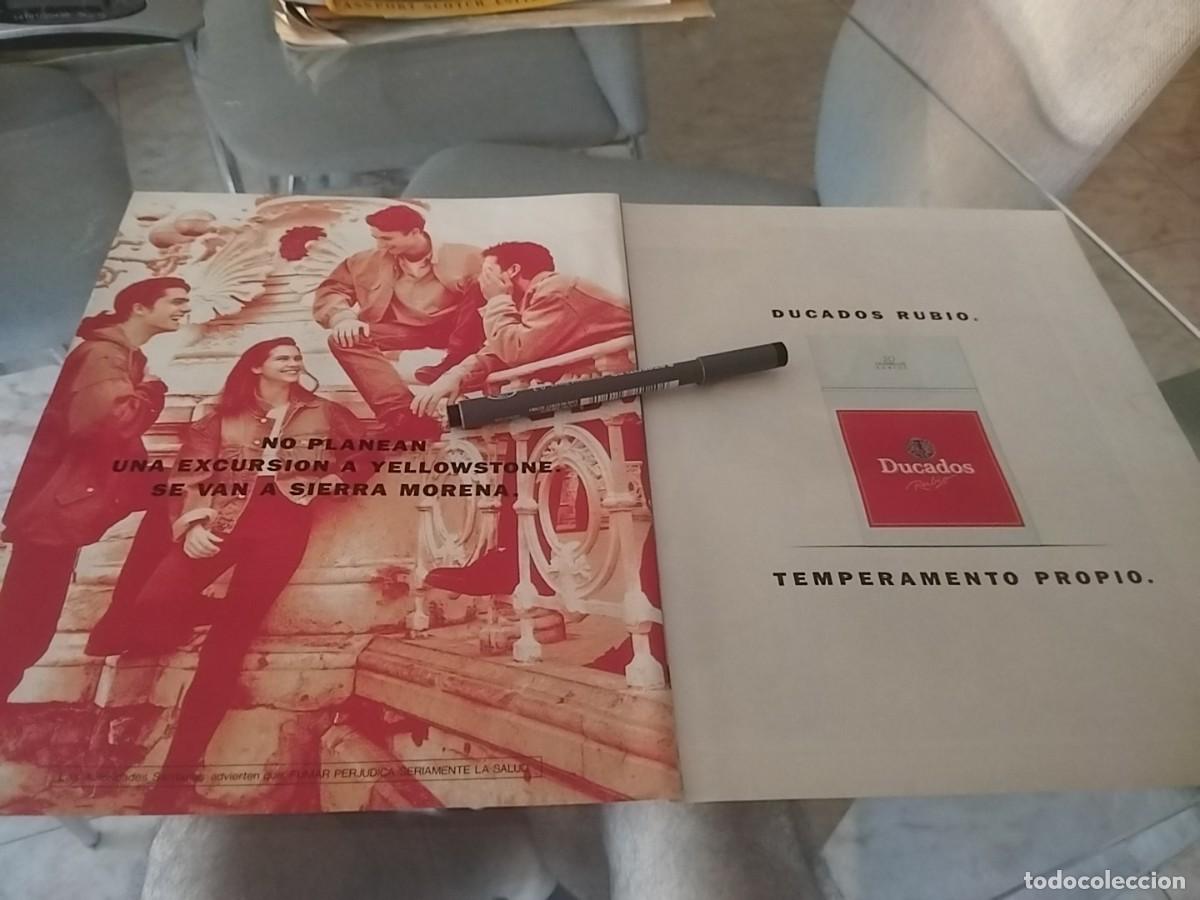 Paquetes de tabaco: TABACO DUCADOS ANUNCIO PUBLICIDAD REVISTA 1991 BONITO PAR&Aacute; ENMARCAR