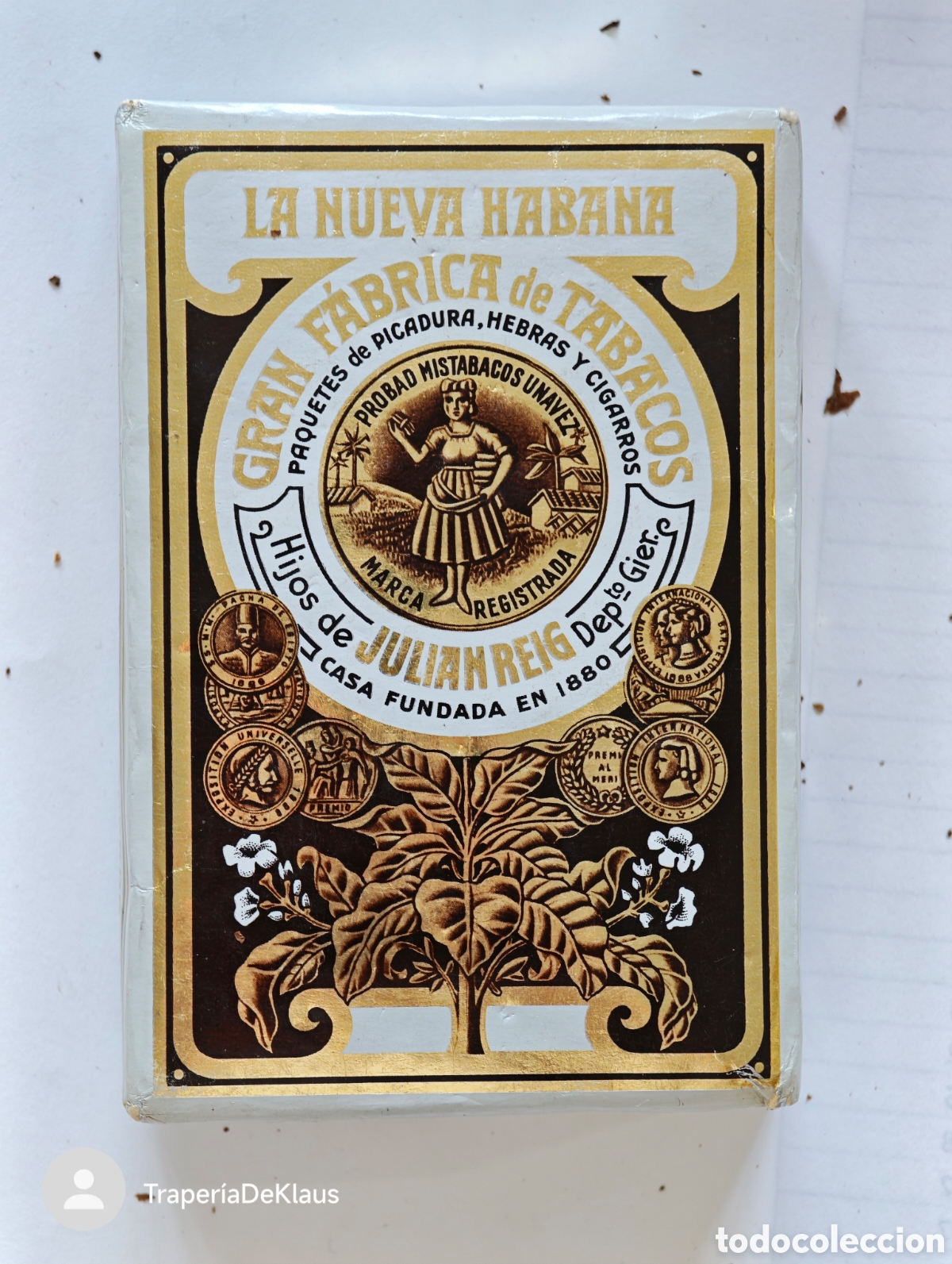 Paquetes de tabaco: paquete tabaco vintage - julian reig - car07