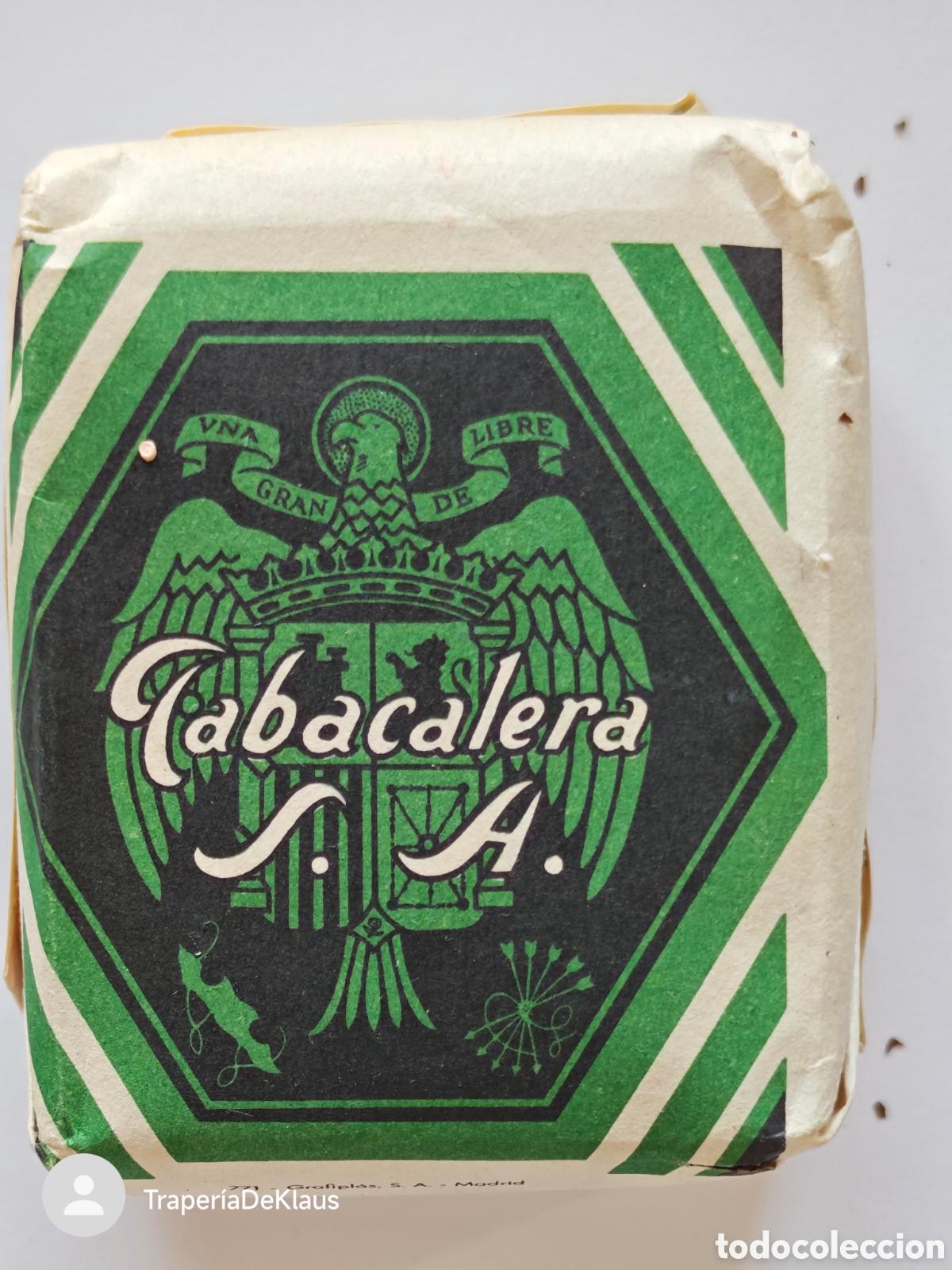 Paquetes de tabaco: paquete vintage picadura tabacalera - car07