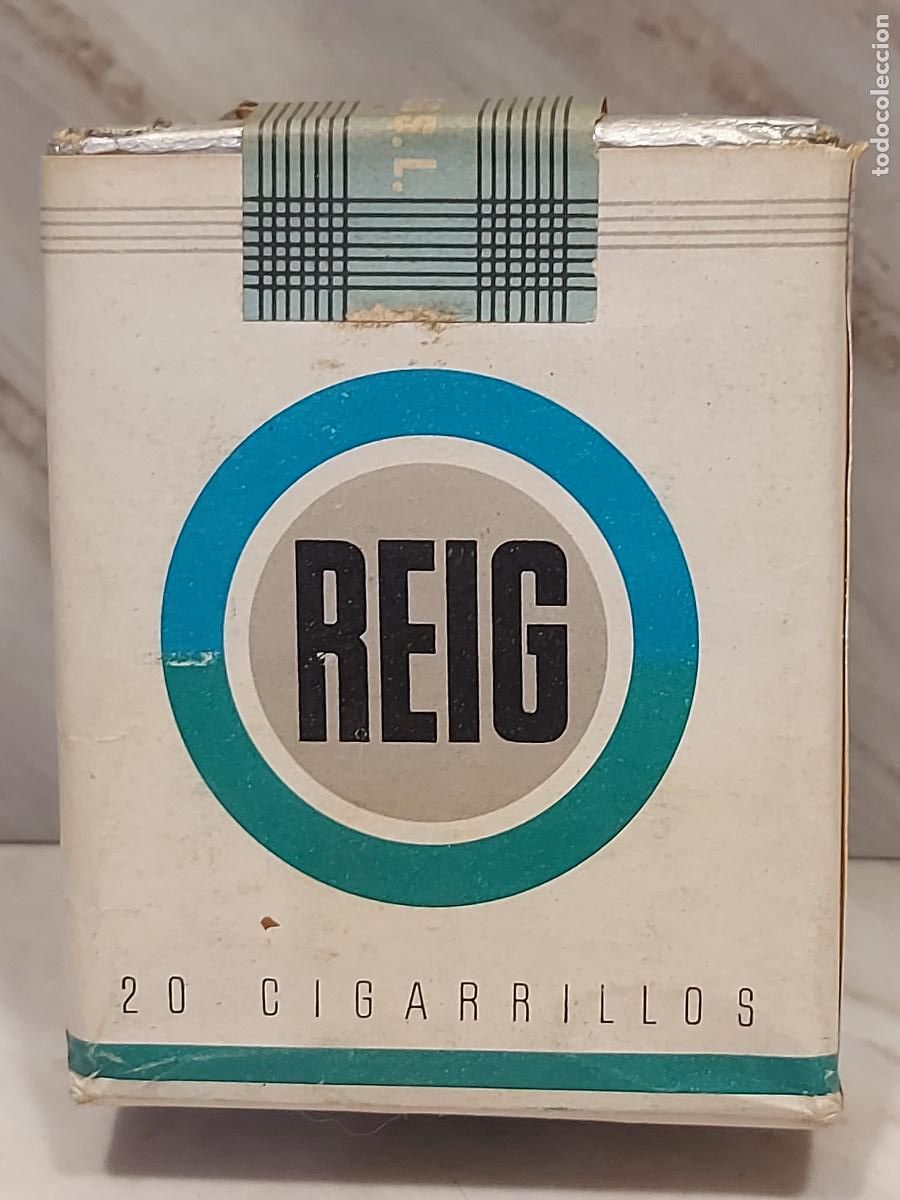 Paquetes de tabaco: ANTIGUA CAJETILLA REIG | 20 CIGARRILLOS | HIJOS DE JULI&Aacute;N REIG S.L. | PRECINTO ORIGINAL