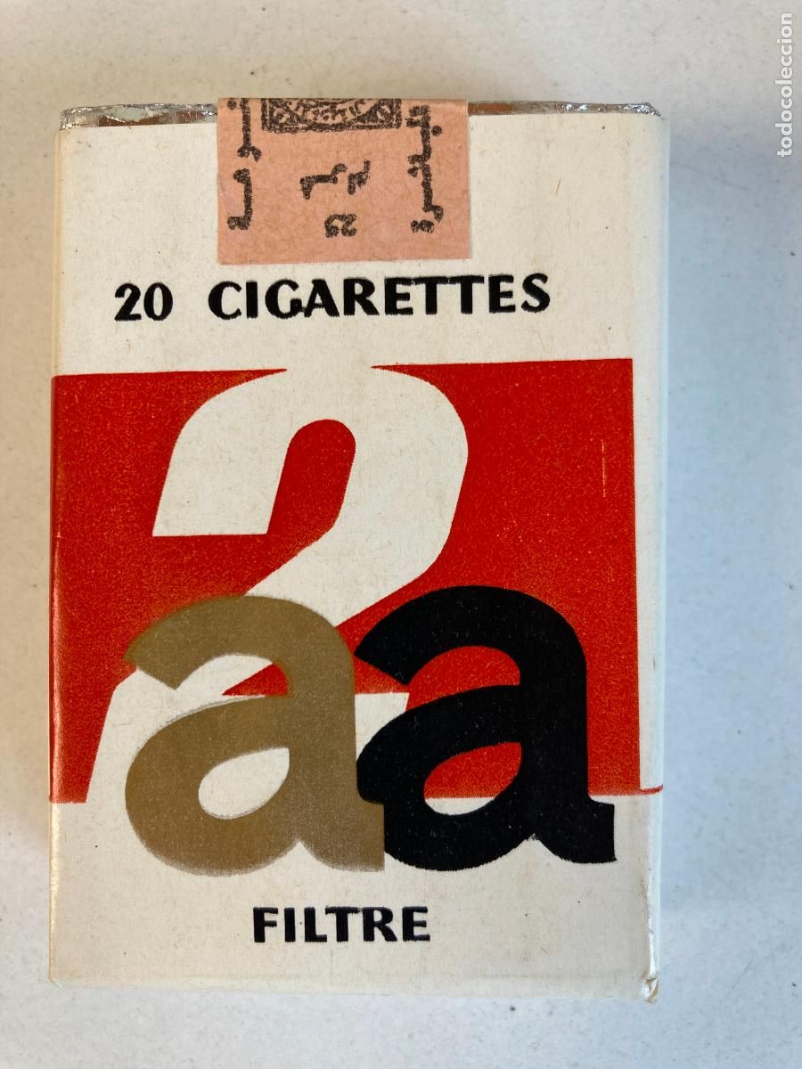 Paquetes de tabaco: PAQUETE DE TABACO 2 aa, CAJETILLA BLANDA