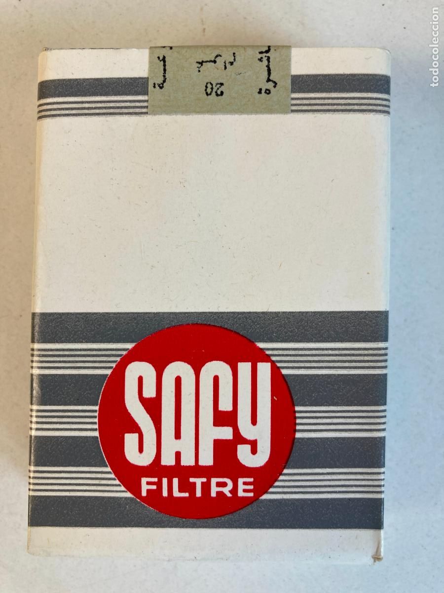 Paquetes de tabaco: PAQUETE DE TABACO SAFY FILTRE, CAJETILLA BLANDA