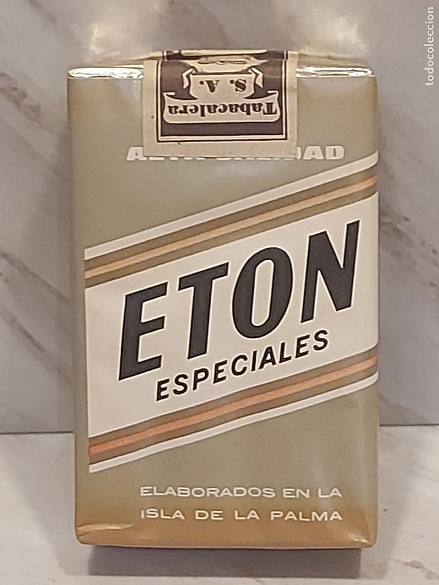 Paquetes de tabaco: ETON ESPECIALES | ANTIGUA CAJETILLA TABACO CANARIAS | LA PALMA | LLENA | TIMBRE INTACTO