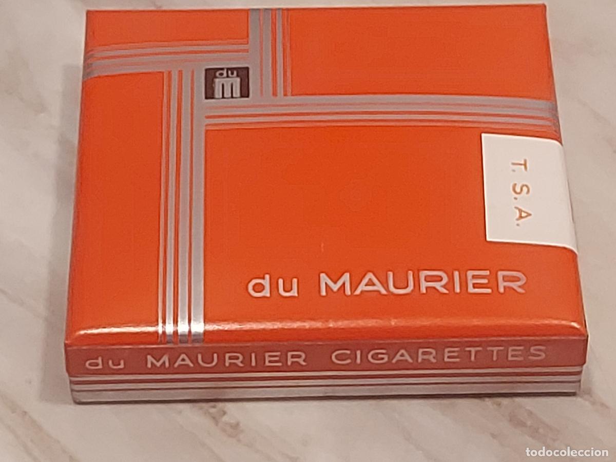Paquetes de tabaco: DU MAURIER | ANTIGUA CAJETILLA DE CIGARRILLOS | 20 CIGARETTES | LLENA | PRECINTO T.S.A. INTACTO