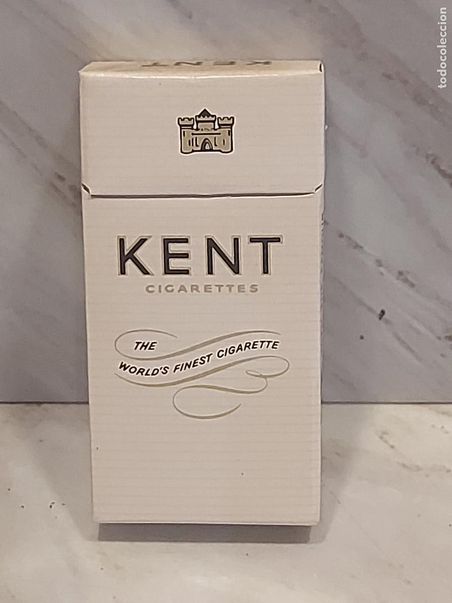 Paquetes de tabaco: KENT | ANTIGUA CAJETILLA DE 10 CIGARRILLOS | LORILLARD | MADE IN USA | TIMBRE FISCAL