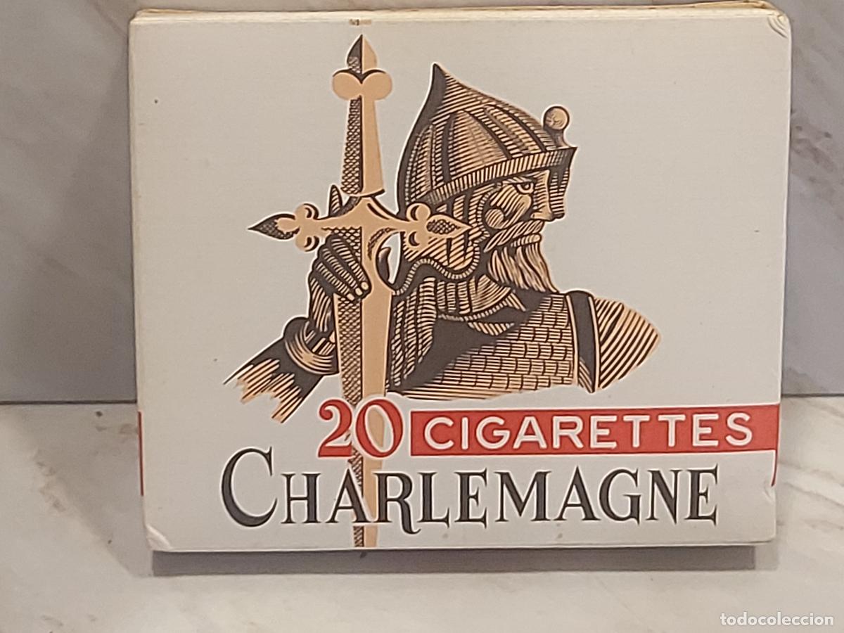 Paquetes de tabaco: ANTIGUA CAJETILLA TABACO CHARLEMAGNE | TABACS REIG | 20 CIGARRILLOS | COMPLETA