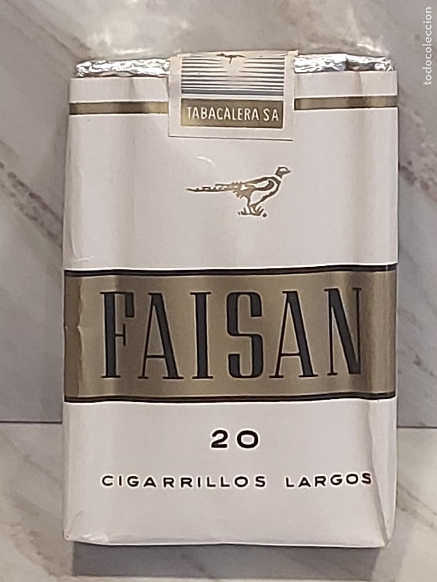 Paquetes de tabaco: FAIS&Aacute;N | ANTIGUA CAJETILLA TABACALERA S.A. | 20 CIGARRILLOS LARGOS | A&Ntilde;OS 60-70