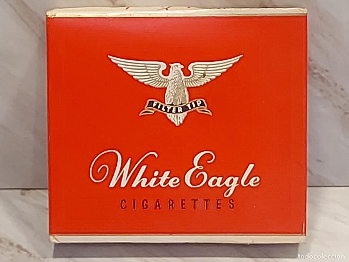 Paquetes de tabaco: WHITE EAGLE | ANTIGUA CAJETILLA DE 20 CIGARRILLOS FILTER TIP | CARRERAS LIMITED LONDON | CON CONTENI