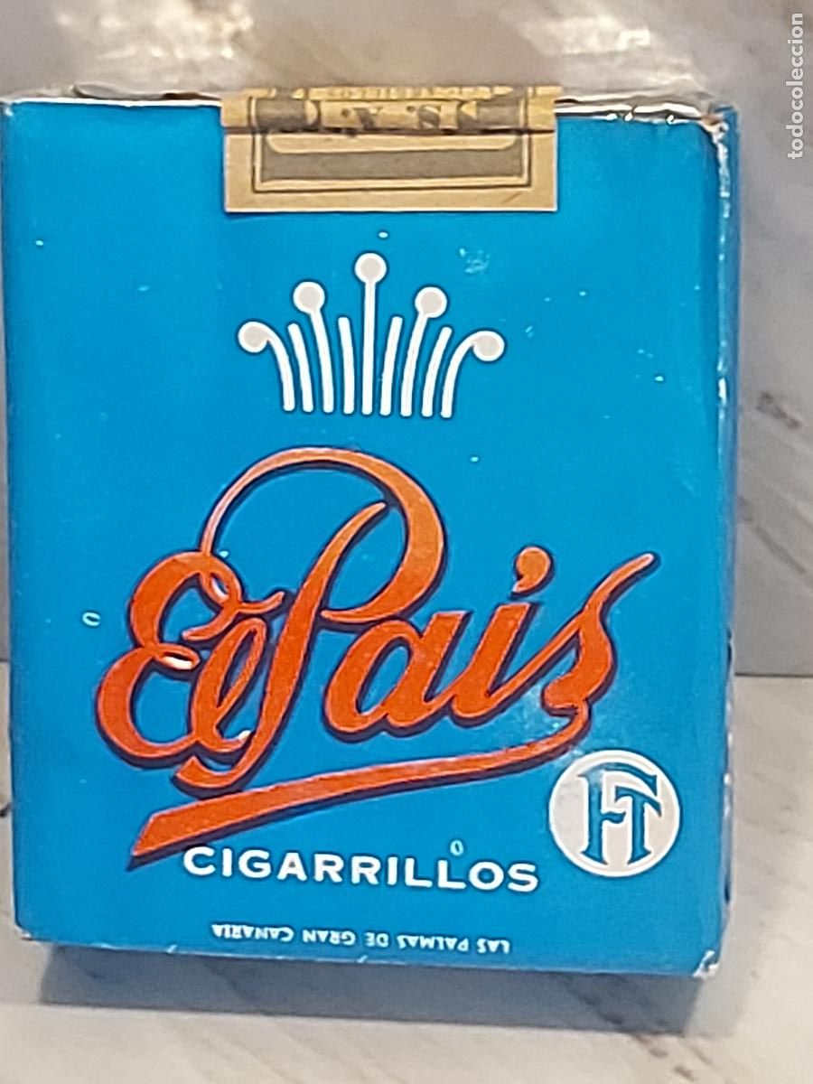 Paquetes de tabaco: EL PA&Iacute;S | ANTIGUA CAJETILLA CANARIA 20 CIGARRILLOS | FRANCISCO TRUJILLO HERN&Aacute;NDEZ | TIMBRE FISCAL IN