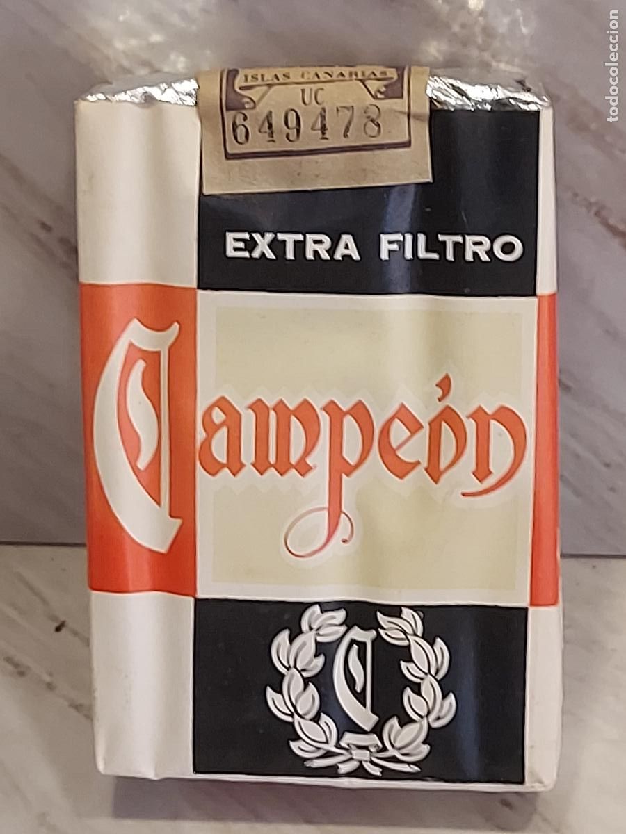 Paquetes de tabaco: CAMPE&Oacute;N | EXTRA FILTRO | ISLAS CANARIAS | CAJETILLA ANTIGUA