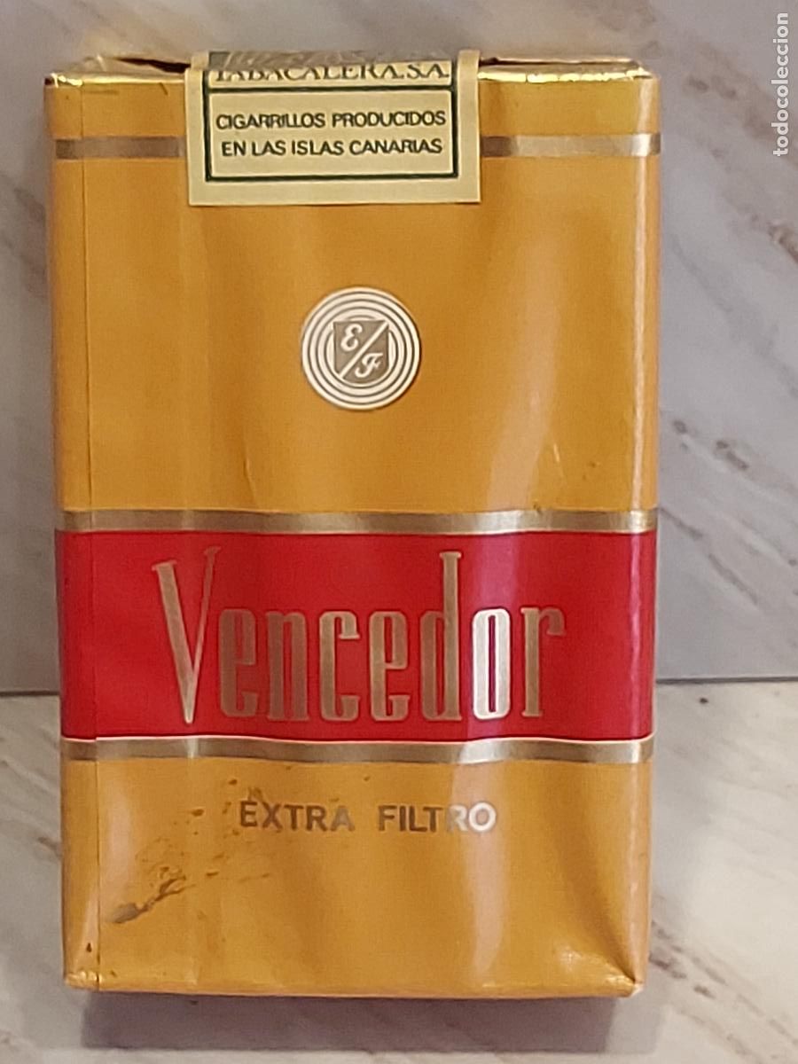 Paquetes de tabaco: VENCEDOR | EXTRA FILTRO | ISLAS CANARIAS | CAJETILLA ANTIGUA