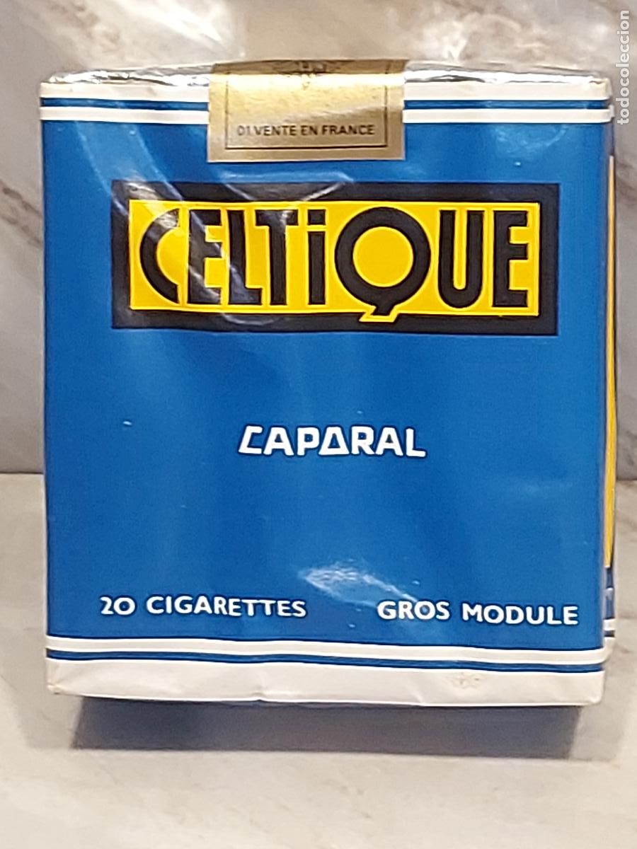 Paquetes de tabaco: CELTIQUE CAPORAL | ANTIGUA CAJETILLA FRANCIA | LLENA | TIMBRE FISCAL INTACTO | GROS MODULE