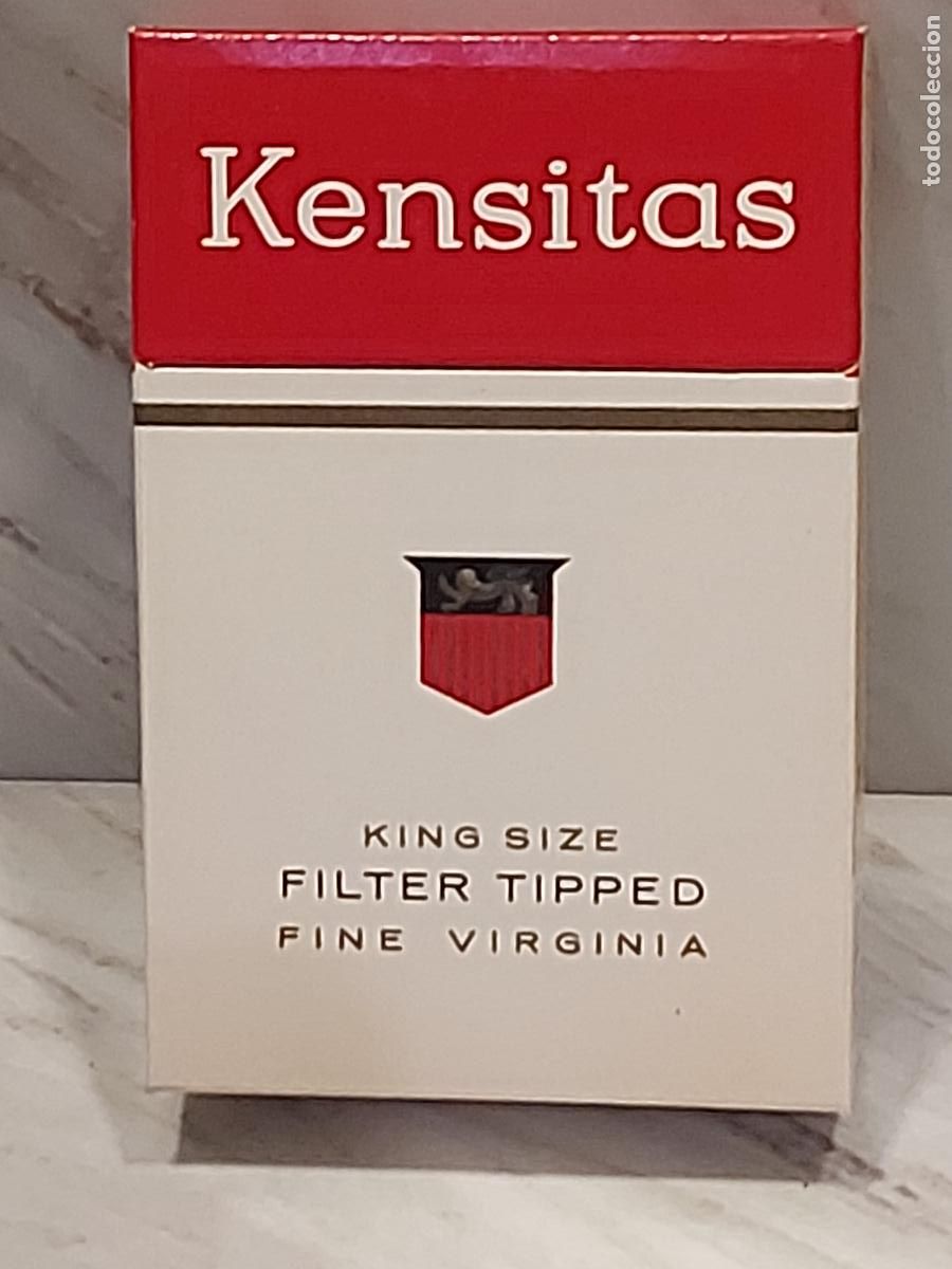 Paquetes de tabaco: KENSITAS KING SIZE | ANTIGUA CAJETILLA UK | LLENA | SELLO T.S.A. INTACTO