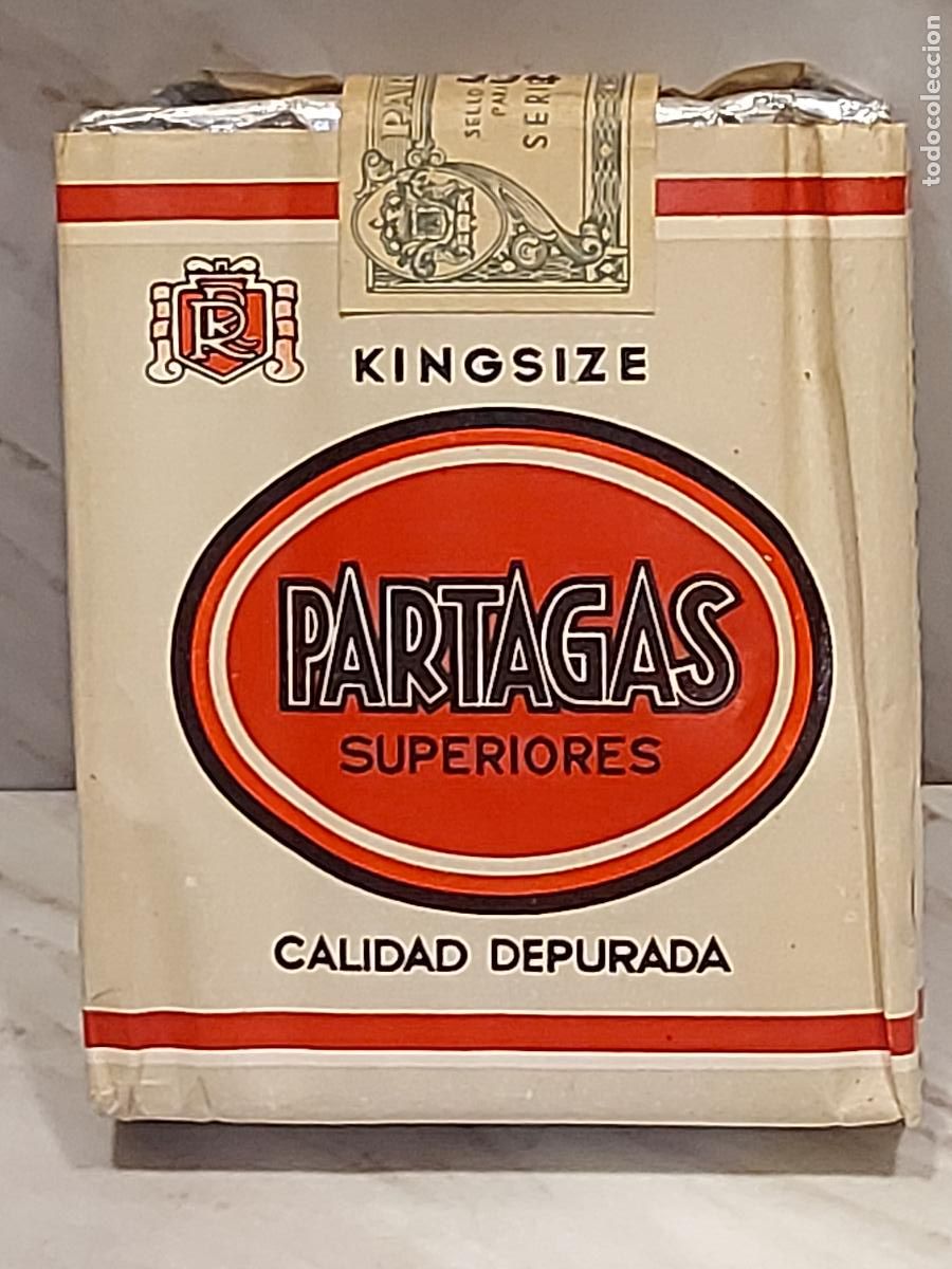 Paquetes de tabaco: PARTAG&Aacute;S SUPERIORES | KING SIZE | ANTIGUA CAJETILLA LLENA | TIMBRE FISCAL INTACTO