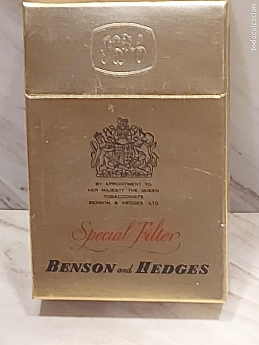 Paquetes de tabaco: BENSON & HEDGES SPECIAL FILTER | ANTIGUA CAJETILLA | LLENA | PRECINTO T.S.A. INTACTO
