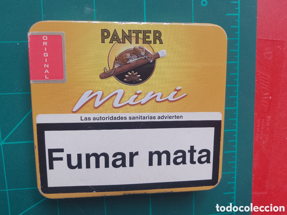 Paquetes de tabaco: PANTER MINI CAJITA METALICA